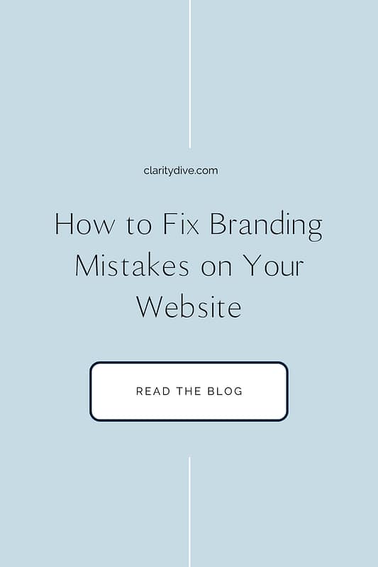 How to Fix Branding Mistakes on Your Website 2