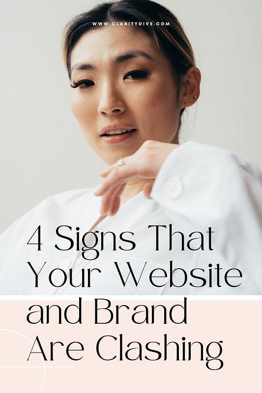 4 Signs That Your Website and Brand Are Clashing