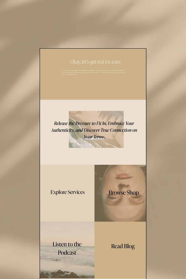 elegant website design