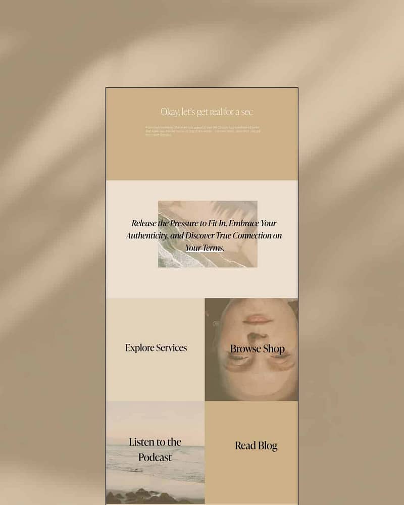 elegant website design